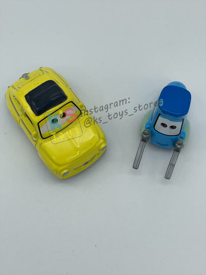 PRE-OWNED / LOOSE DISNEY PIXAR CARS BY MATTEL - "LUIGI GUIDO" - CARS SERIES - PLAYED WITH GOOD CONDITION - READ DESCRIPTION!!!!!!!!!!!