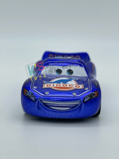 PRE-OWNED / LOOSE DISNEY PIXAR CARS - RARE LIMITED/PROMO BLUE RANSBURG BLU-RAY LIGHTNING MCQUEEN - EXCELLENT CONDITION