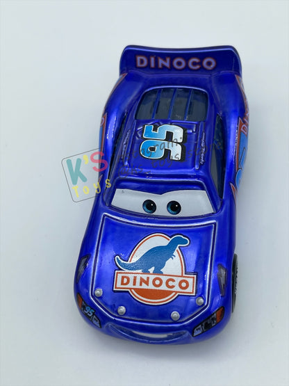 PRE-OWNED / LOOSE DISNEY PIXAR CARS - RARE LIMITED/PROMO BLUE RANSBURG BLU-RAY LIGHTNING MCQUEEN - EXCELLENT CONDITION
