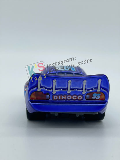 PRE-OWNED / LOOSE DISNEY PIXAR CARS - RARE LIMITED/PROMO BLUE RANSBURG BLU-RAY LIGHTNING MCQUEEN - EXCELLENT CONDITION