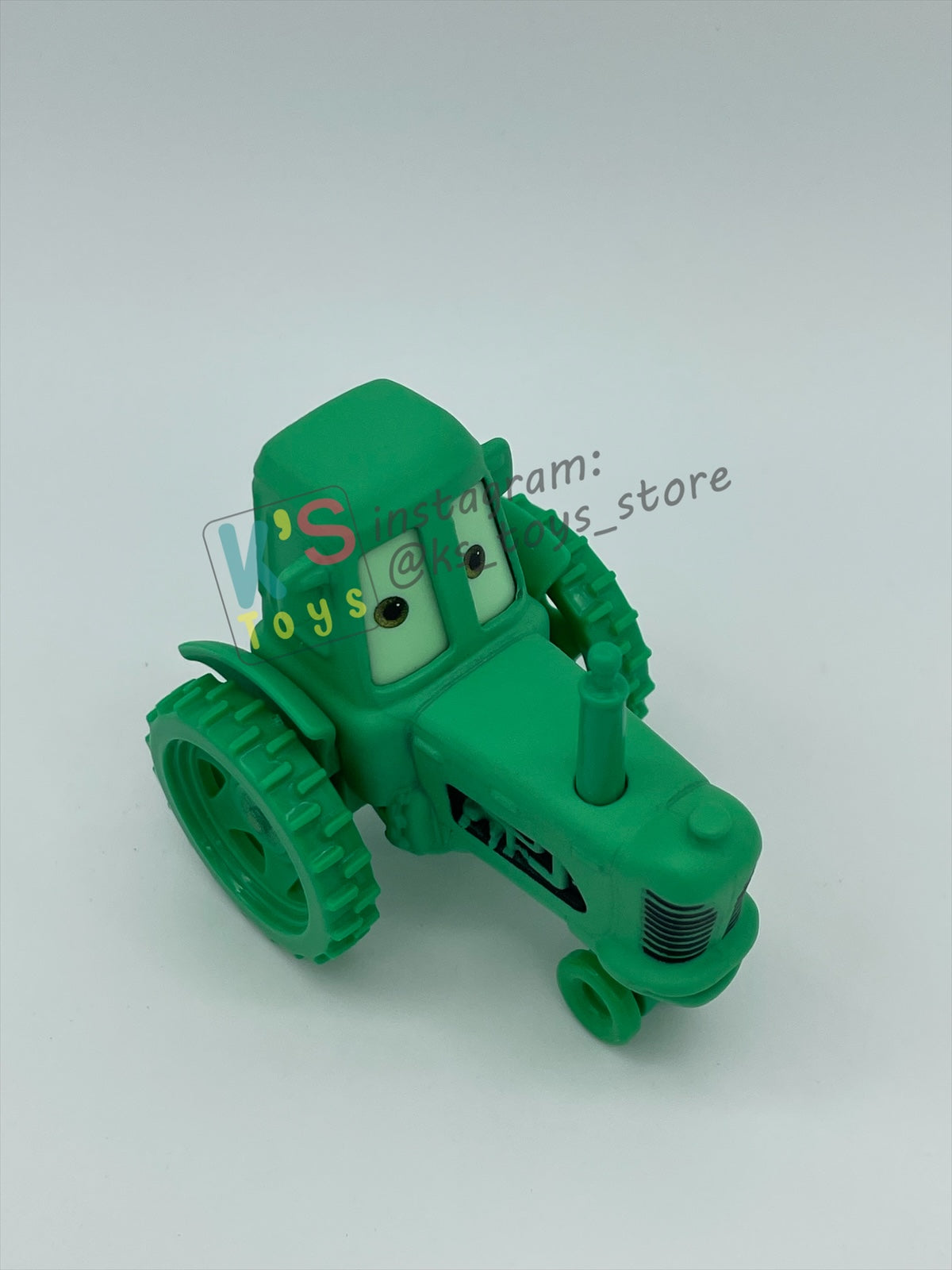 PRE-OWNED / LOOSE DISNEY PIXAR CARS 1:55 BY MATTEL - "GHOST TRACTOR" CARS ON THE ROAD LIGHTS OUT - MINT CONDITION