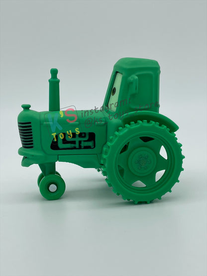 PRE-OWNED / LOOSE DISNEY PIXAR CARS 1:55 BY MATTEL - "GHOST TRACTOR" CARS ON THE ROAD LIGHTS OUT - MINT CONDITION
