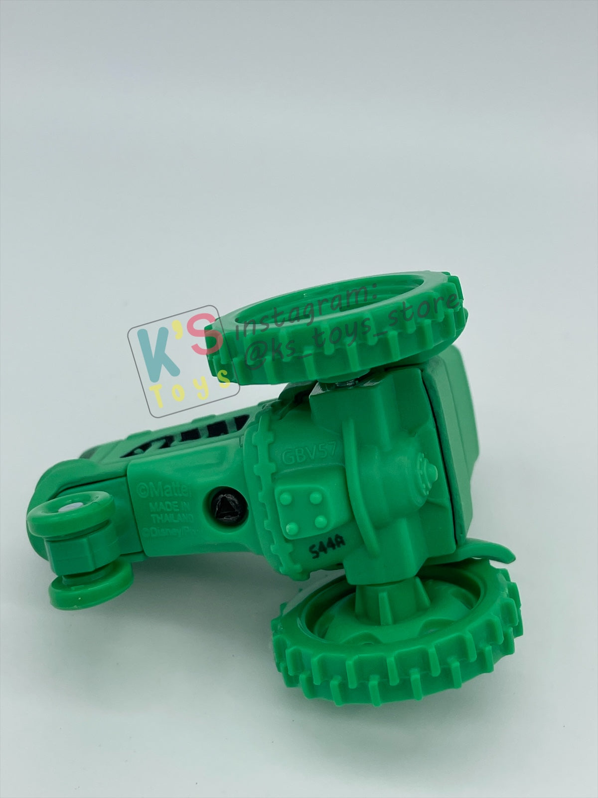 PRE-OWNED / LOOSE DISNEY PIXAR CARS 1:55 BY MATTEL - "GHOST TRACTOR" CARS ON THE ROAD LIGHTS OUT - MINT CONDITION