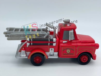 PRE-OWNED / LOOSE DISNEY PIXAR CARS 1:55 BY MATTEL - "RESCUE SQUAD MATER (UNIBODY VARIANT)" RESCUE SQUAD MATER 3-PACK - MINT CONDITION