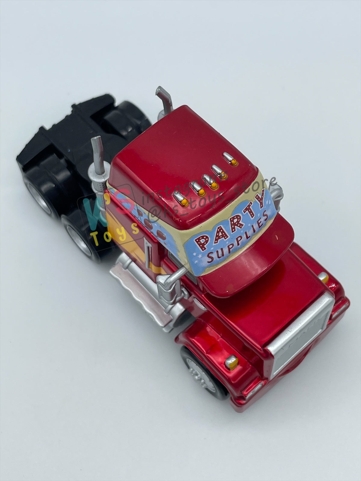 PRE-OWNED / LOOSE DISNEY PIXAR CARS - JOCKO FLOCKO MACK SEMI TRUCK CARS 3 - NEAR MINT CONDITION