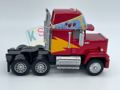 PRE-OWNED / LOOSE DISNEY PIXAR CARS - JOCKO FLOCKO MACK SEMI TRUCK CARS 3 - NEAR MINT CONDITION