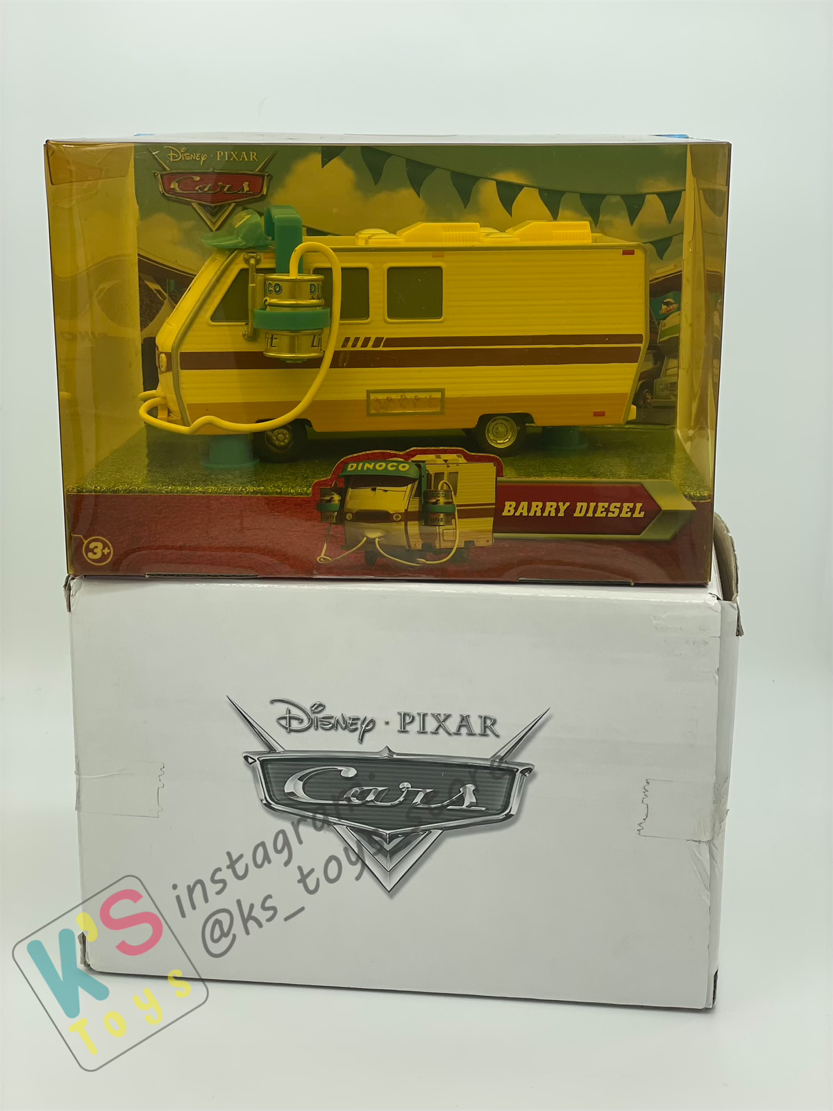 RARE DISNEY PIXAR CARS BY MATTY COLLECTION - BARRY DIESEL - BNIP