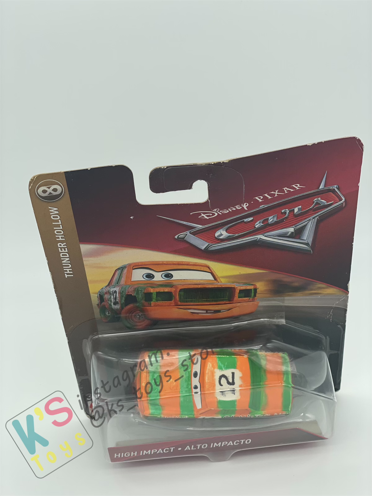 Disney Pixar Cars 1:55; HIGH IMPACT, Cars 3 - BNIP