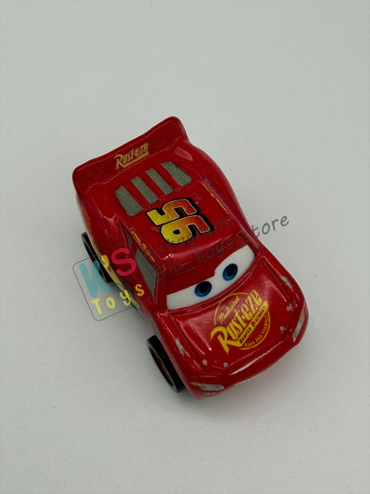 Loose Mini Racers Pixar Disney Cars, GLOW MCQUEEN - Mint / Near Mint Condition