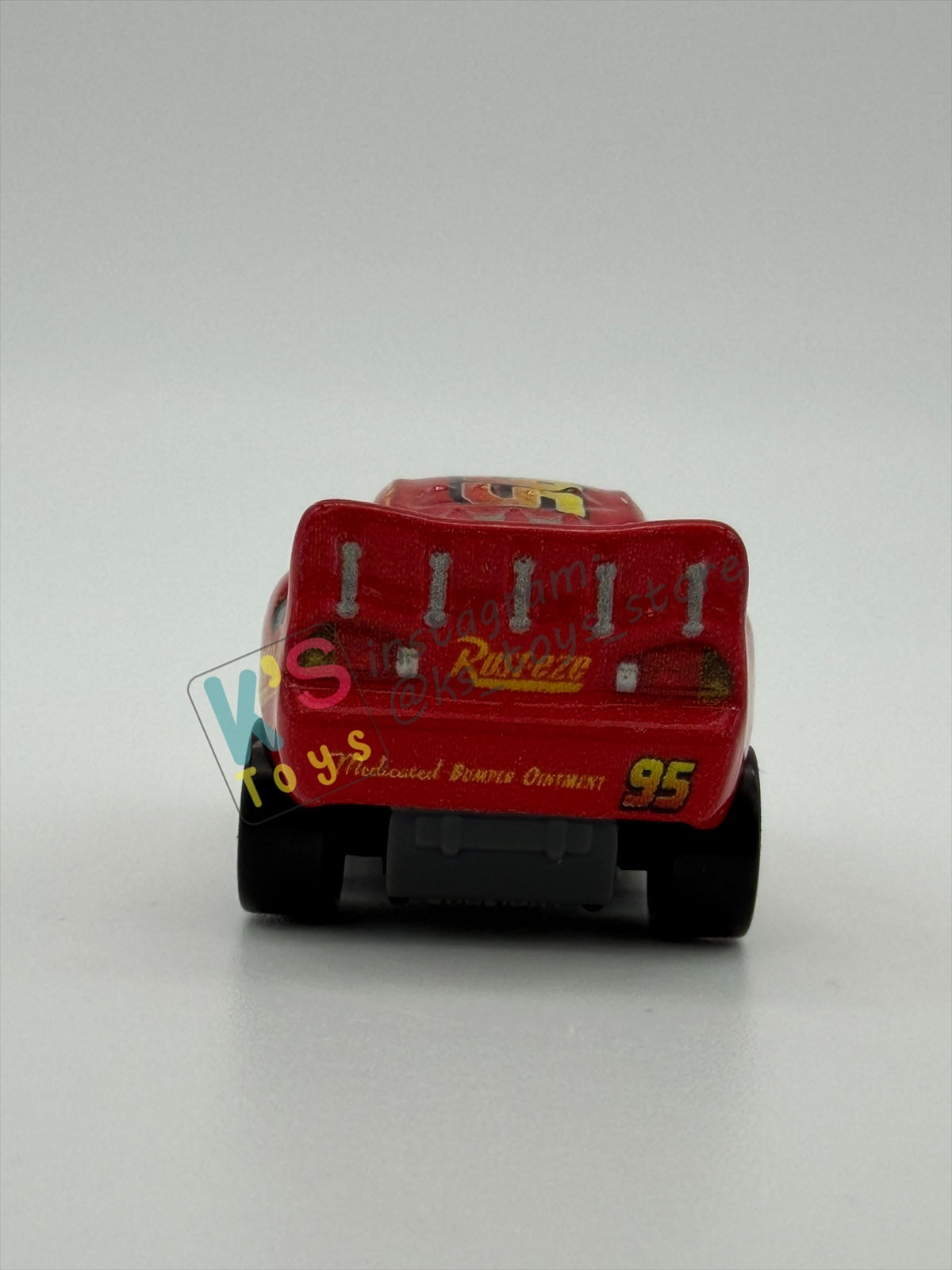 Loose Mini Racers Pixar Disney Cars, GLOW MCQUEEN - Mint / Near Mint Condition