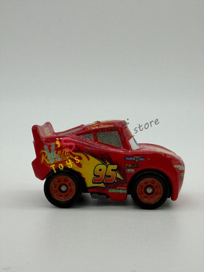 Loose Mini Racers Pixar Disney Cars, GLOW MCQUEEN - Mint / Near Mint Condition