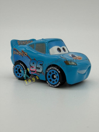 Loose Mini Racers Pixar Disney Cars,DINOCO LIGHTNING MCQUEEN - Mint / Near Mint Condition
