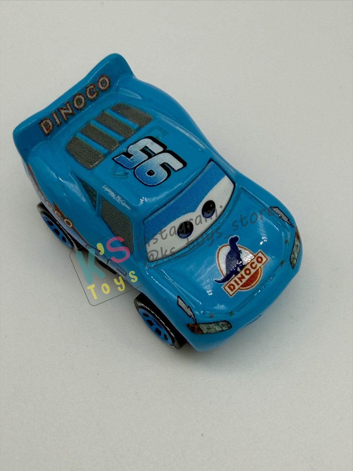 Loose Mini Racers Pixar Disney Cars,DINOCO LIGHTNING MCQUEEN - Mint / Near Mint Condition