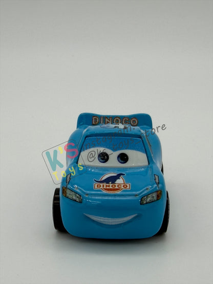 Loose Mini Racers Pixar Disney Cars,DINOCO LIGHTNING MCQUEEN - Mint / Near Mint Condition