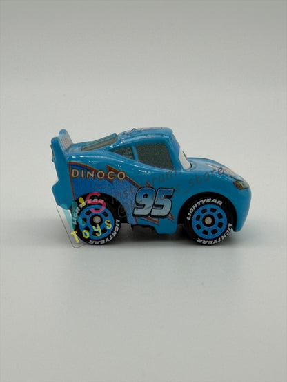 Loose Mini Racers Pixar Disney Cars,DINOCO LIGHTNING MCQUEEN - Mint / Near Mint Condition
