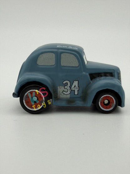 Loose Mini Racers Pixar Disney Cars, RIVER SCOTT - Mint / Near Mint Condition