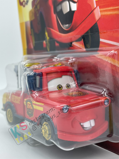 DISNEY PIXAR CARS BY MATTEL - "MATER RACE AND RESCUE" 2025 NEW RELEASE RACE & RESCUE SERIES - BNIP