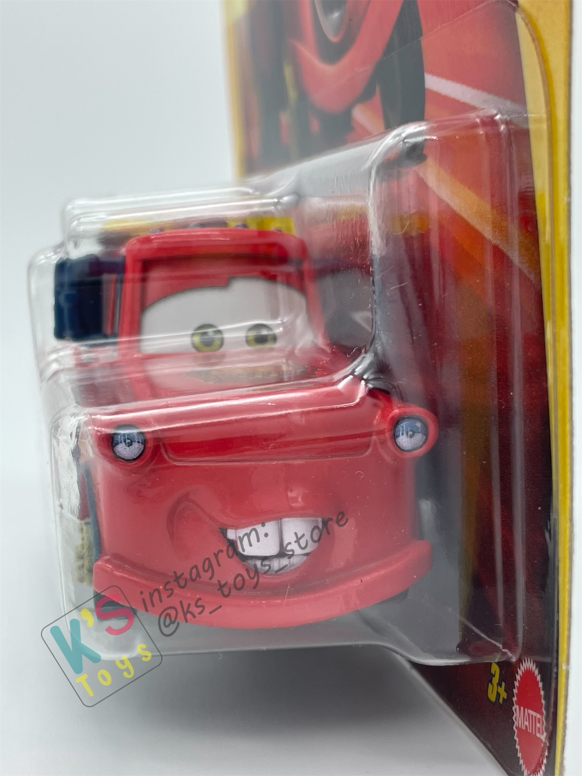 DISNEY PIXAR CARS BY MATTEL - "MATER RACE AND RESCUE" 2025 NEW RELEASE RACE & RESCUE SERIES - BNIP