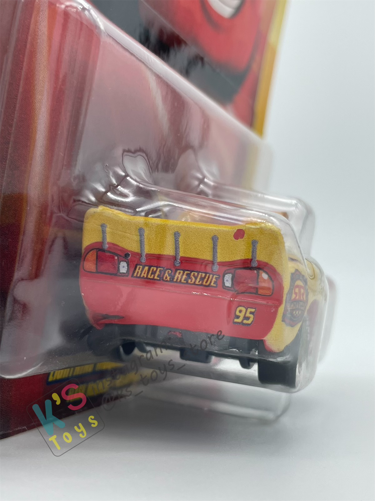 DISNEY PIXAR CARS BY MATTEL - "LIGHTNING MCQUEEN RACE AND RESCUE" 2025 NEW RELEASE RACE & RESCUE SERIES - BNIP