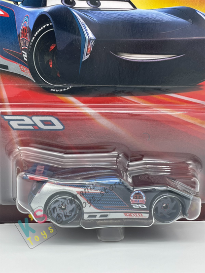 DISNEY PIXAR CARS BY MATTEL - "JACKSON STORM RALLY RACE 200" 2025 NEW RELEASE RACE & RESCUE SERIES - BNIP