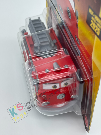 DISNEY PIXAR CARS BY MATTEL - "RED RACE AND RESCUE" 2025 NEW RELEASE RACE & RESCUE SERIES - BNIP