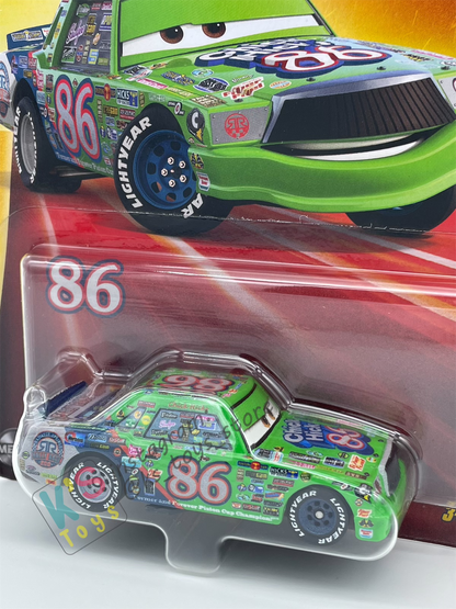 DISNEY PIXAR CARS BY MATTEL - "CHICK HICKS RALLY RACE 200" 2025 NEW RELEASE RACE & RESCUE SERIES - BNIP
