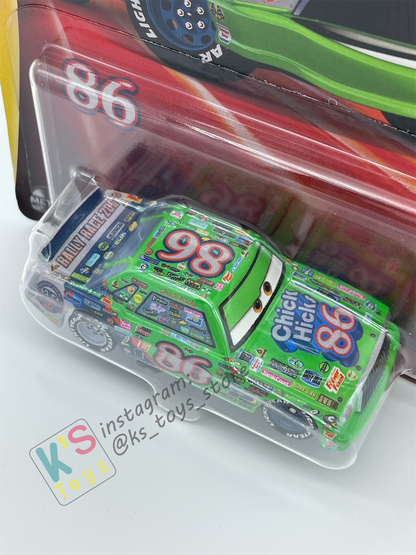 DISNEY PIXAR CARS BY MATTEL - "CHICK HICKS RALLY RACE 200" 2025 NEW RELEASE RACE & RESCUE SERIES - BNIP