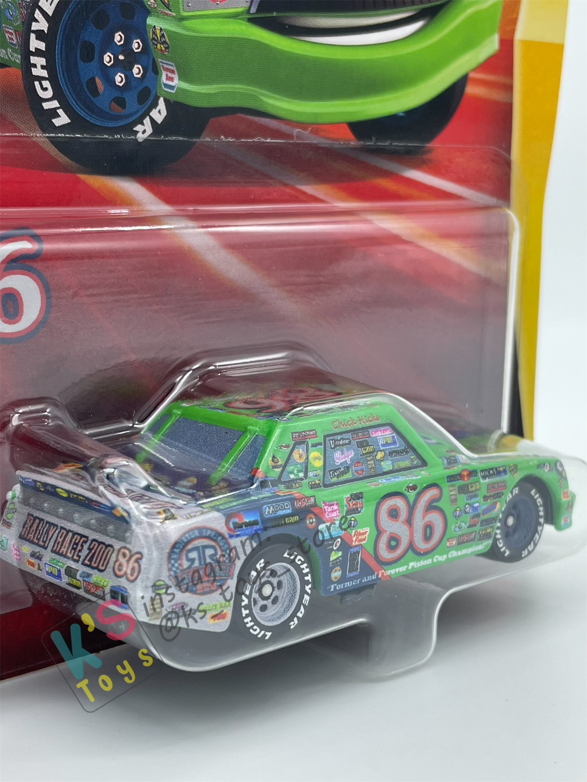 DISNEY PIXAR CARS BY MATTEL - "CHICK HICKS RALLY RACE 200" 2025 NEW RELEASE RACE & RESCUE SERIES - BNIP