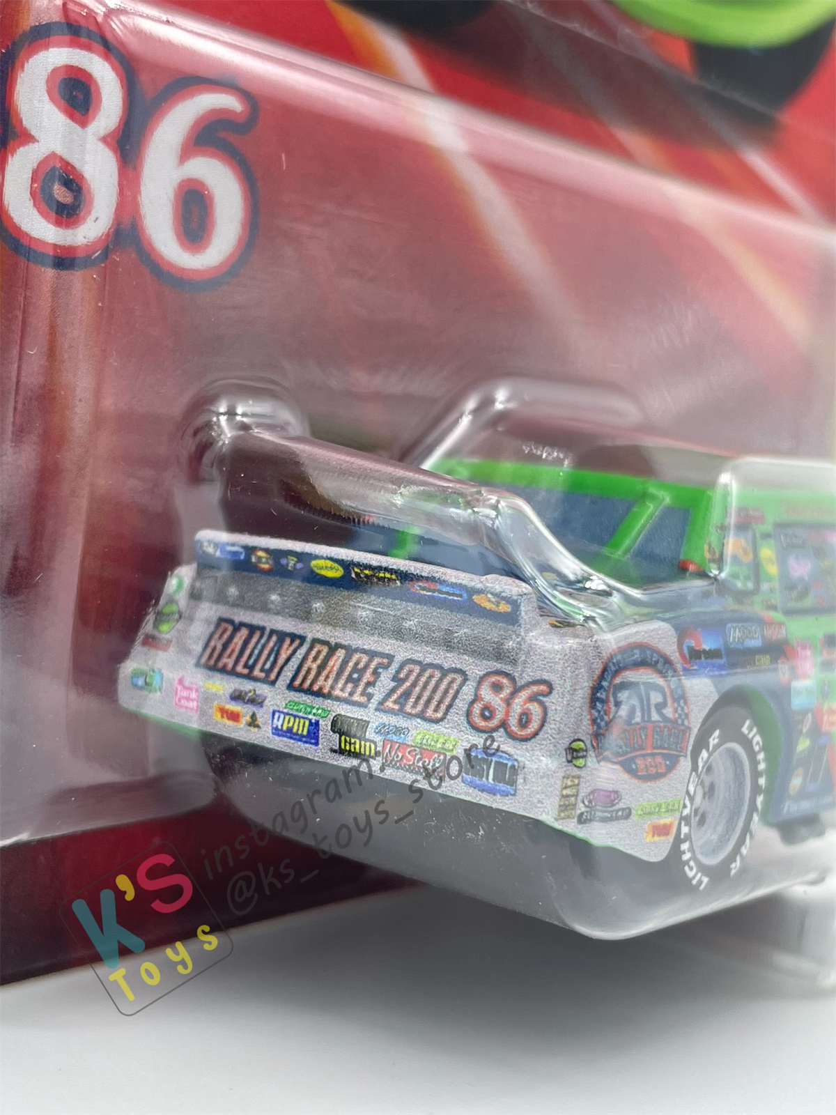 DISNEY PIXAR CARS BY MATTEL - "CHICK HICKS RALLY RACE 200" 2025 NEW RELEASE RACE & RESCUE SERIES - BNIP