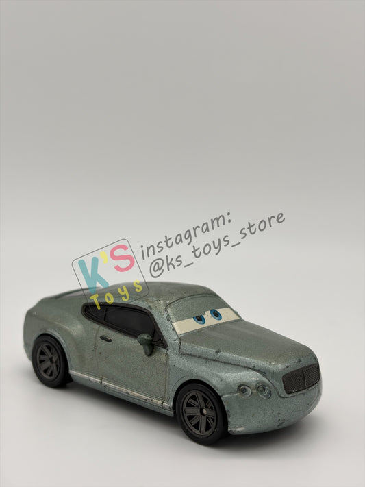 PRE-OWNED / LOOSE DISNEY PIXAR CARS - "PRINCE WHEELIAM" CARS 2 SERIES - GOOD CONDITION - READ DESCRIPTION!!!!!!!!!!