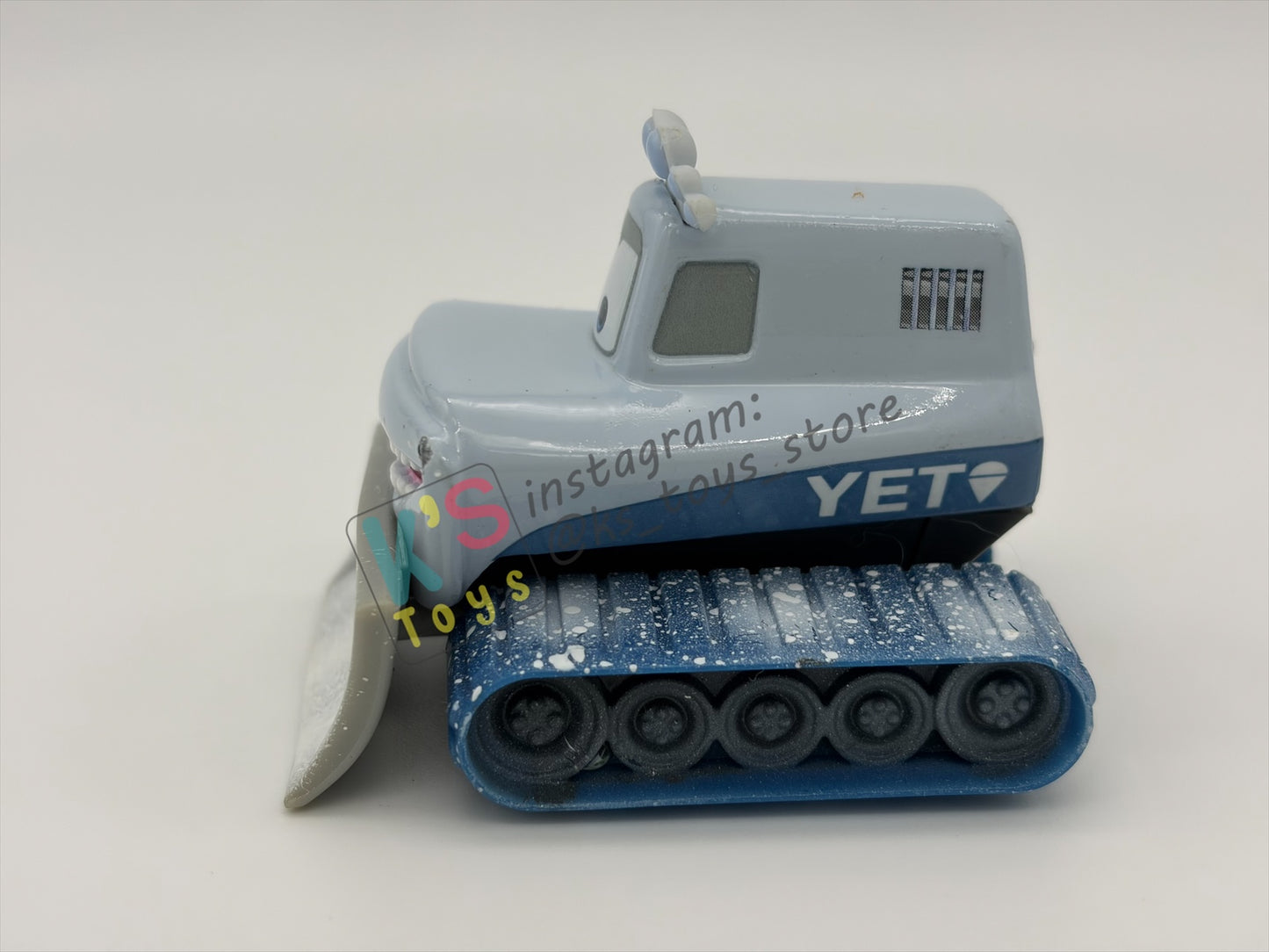 PRE-OWNED / LOOSE DISNEY PIXAR CARS BY MATTEL - "YETI ABOMINABLE SNOWPOLE" - GOOD CONDITION - READ DESCRIPTION!!!!!!!!!!!