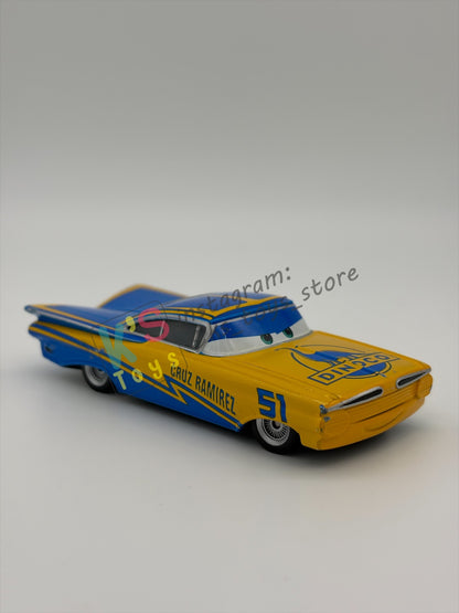 PRE-OWNED / LOOSE DISNEY PIXAR CARS - "TEAM 51 RAMONE" CARS 3 FAN FAVOURITE SERIES - NEAR MINT CONDITION - READ DESCRIPTION!!!!!!
