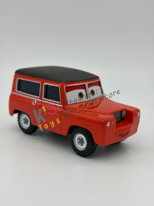 PRE-OWNED / LOOSE DISNEY PIXAR CARS - "MAURICE WHEELKS" CARS 2 PALACE CHAOS SERIES - NEAR MINT CONDITION - READ DESCRIPTION!!!!!!