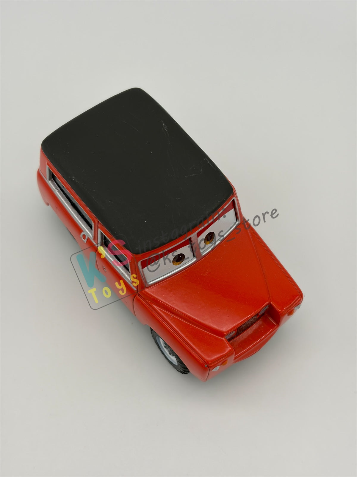 PRE-OWNED / LOOSE DISNEY PIXAR CARS - "MAURICE WHEELKS" CARS 2 PALACE CHAOS SERIES - NEAR MINT CONDITION - READ DESCRIPTION!!!!!!