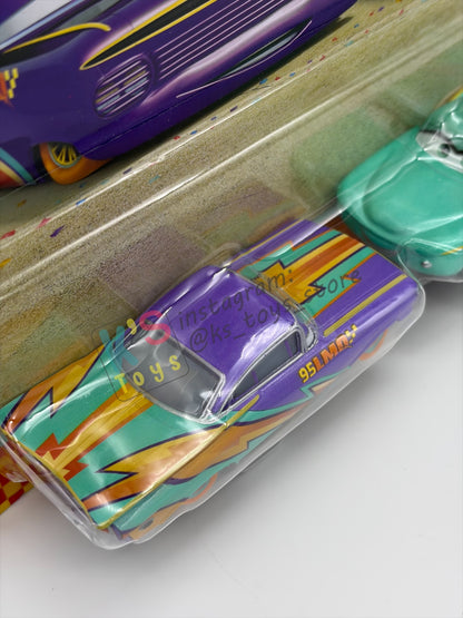 Disney Pixar Cars 1:55 by Mattel 2-Pack, RACE TO CELEBRATE FLO "95LMQ" AND RAMONE - 2026 NEW RELEASE - BNIP