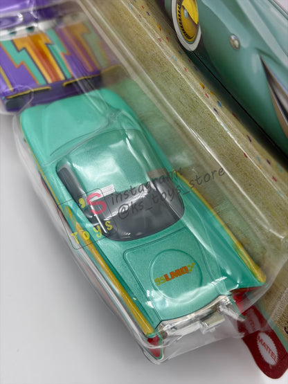 Disney Pixar Cars 1:55 by Mattel 2-Pack, RACE TO CELEBRATE FLO "95LMQ" AND RAMONE - 2026 NEW RELEASE - BNIP