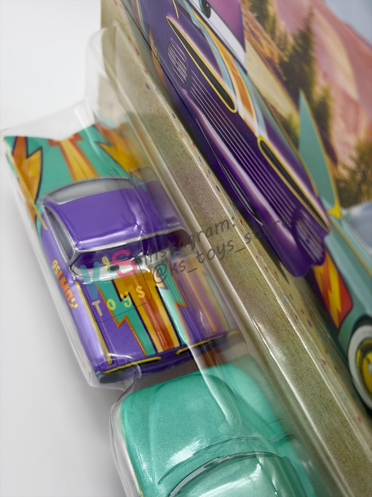 Disney Pixar Cars 1:55 by Mattel 2-Pack, RACE TO CELEBRATE FLO "95LMQ" AND RAMONE - 2026 NEW RELEASE - BNIP