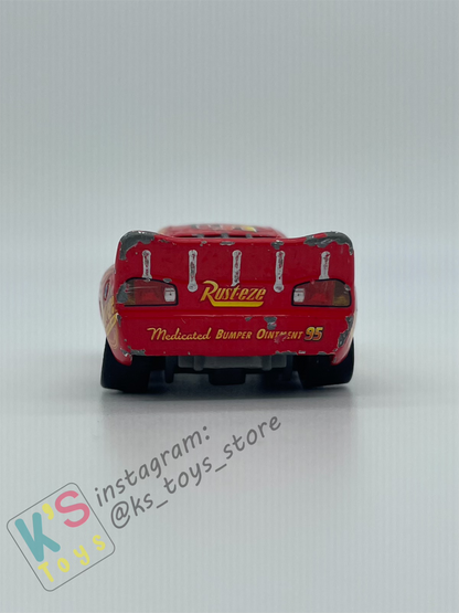 PRE-OWNED / LOOSE DISNEY PIXAR CARS - "CARS 3 LIGHTNING MCQUEEN" CARS 3 SERIES - PLAYED CONDITION