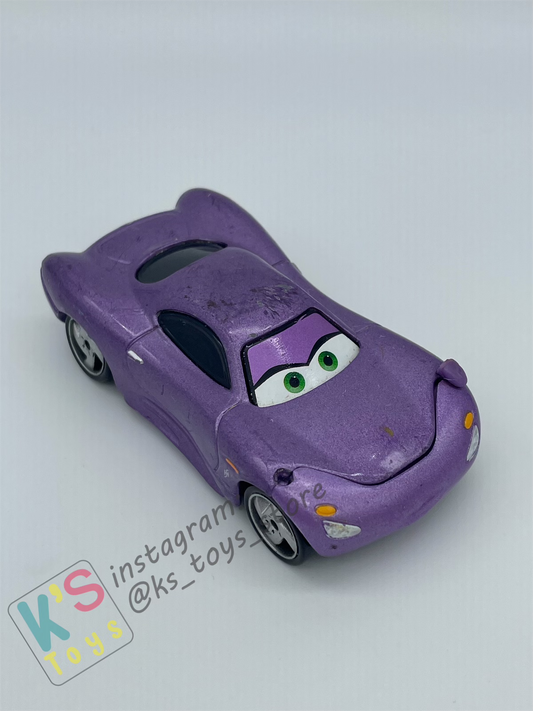 FREE ITEM!! PRE-OWNED / LOOSE DISNEY PIXAR CARS - "HOLLEY SHIFTWELL" WELL-PLAYED CONDITION