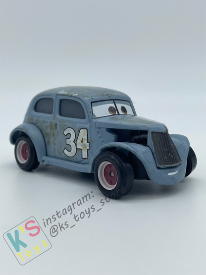 PRE-OWNED / LOOSE DISNEY PIXAR CARS - "RIVER SCOTT" RACING LEGENDS CARS 3 SERIES - PLAYED CONDITION