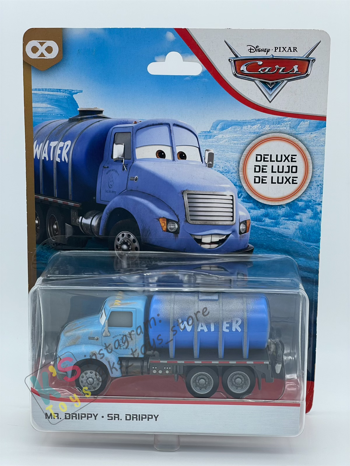 DELUXE DISNEY PIXAR CARS "MR. DRIPPY" THUNDER HOLLOWS SERIES - BNIP