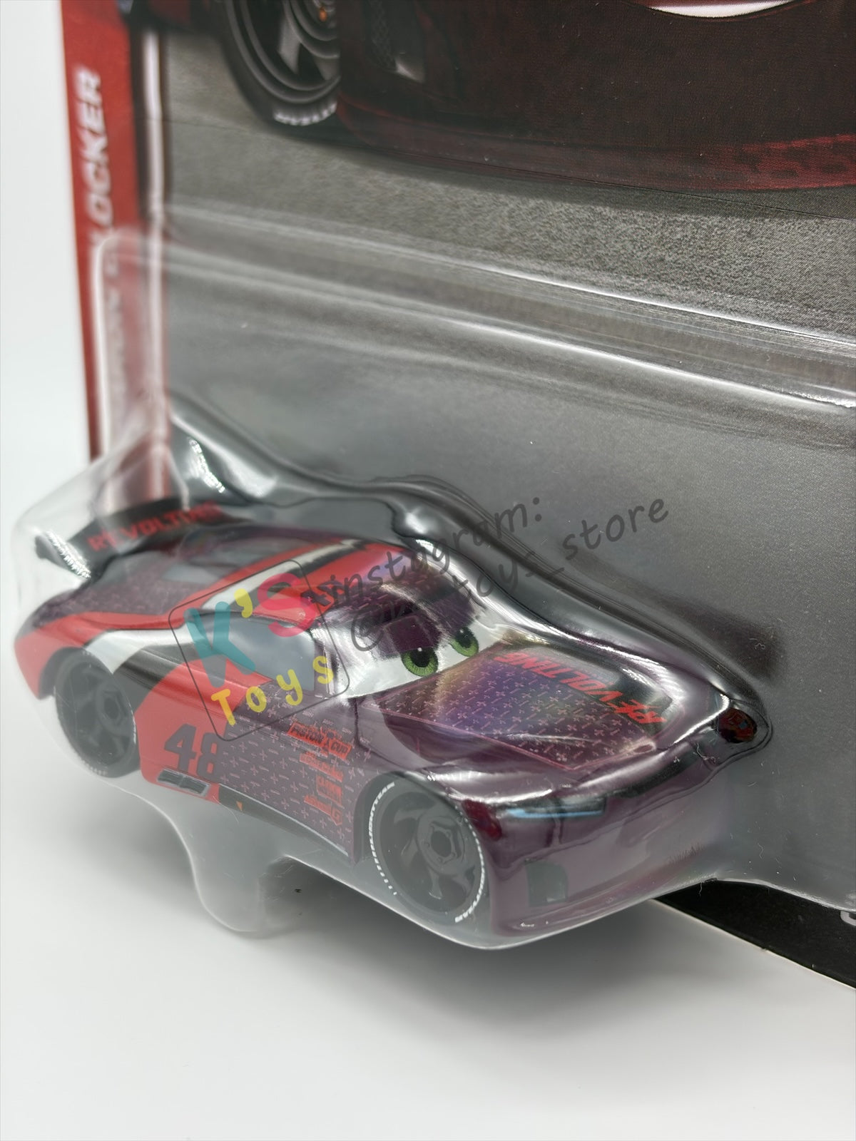 DISNEY PIXAR CARS 1:55 BY MATTEL - "AARON CLOCKER" CARS 3 - 2026 RE-RELEASED NEW CARD - BNIP