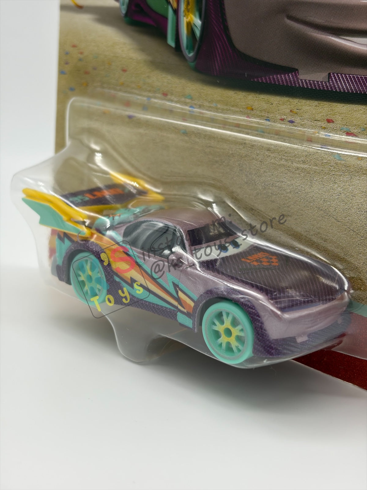 DISNEY PIXAR CARS BY MATTEL 1:55, "RACE TO CELEBRATE BOOST" - RACE TO CELEBRATE SERIES (2026 RE-RELEASED) - BNIP