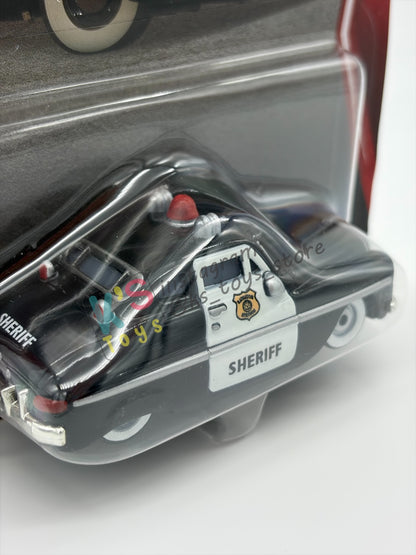 DISNEY PIXAR CARS BY MATTEL - "SHERIFF" CARS 1 - 2026 RE-RELEASED NEW CARD - BNIP