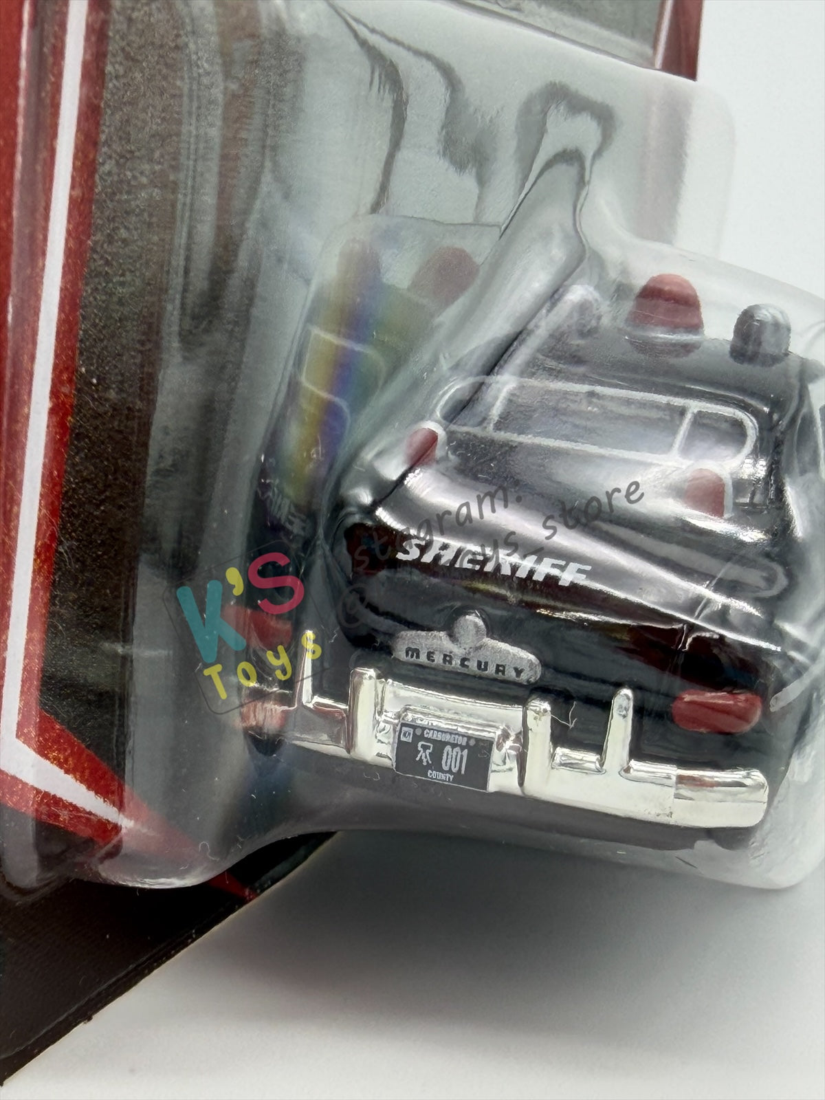 DISNEY PIXAR CARS BY MATTEL - "SHERIFF" CARS 1 - 2026 RE-RELEASED NEW CARD - BNIP