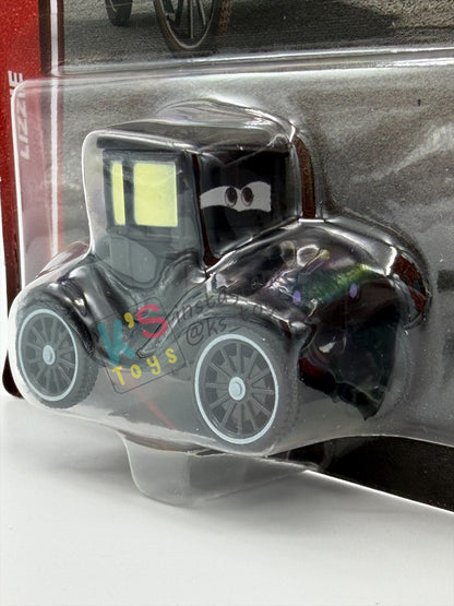 Disney Pixar Cars 1:55 by MATTEL,  "LIZZIE" - 2026 RE-RELEASED NEW CARD - BNIP