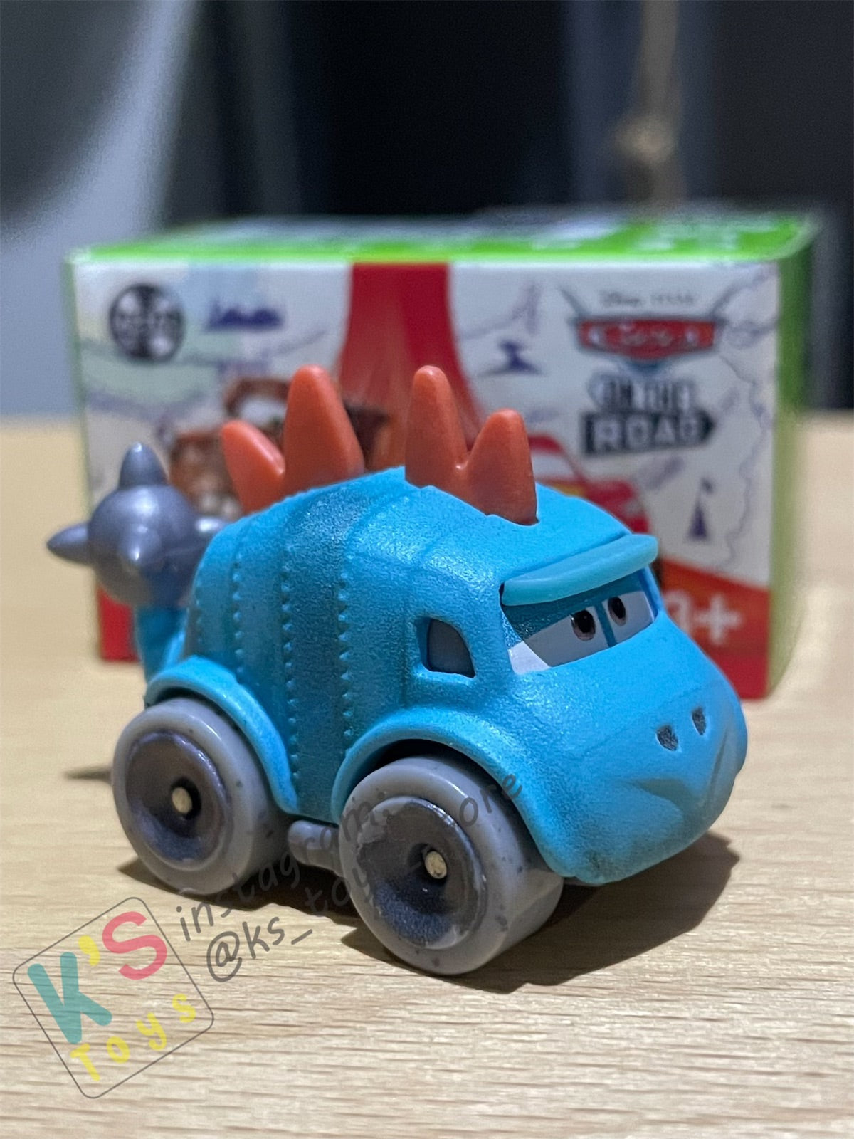 Mini Racers Pixar Disney Cars, 2022 Series 4 #37 ANKYLOASAURUS