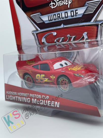 DISNEY PIXAR CARS BY MATTEL 1:55, HUDSON HORNET PISTON CUP LIGHTNING MCQUEEN - MEL DORADO SHOW SERIES - BNIP