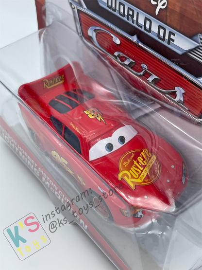 DISNEY PIXAR CARS BY MATTEL 1:55, HUDSON HORNET PISTON CUP LIGHTNING MCQUEEN - MEL DORADO SHOW SERIES - BNIP