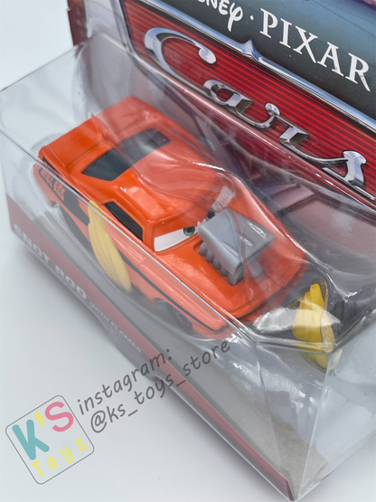 DISNEY PIXAR CARS BY MATTEL 1:55, SNOT ROD WITH FLAMES OPAQUE VARIANT - TUNERS SERIES - BNIP